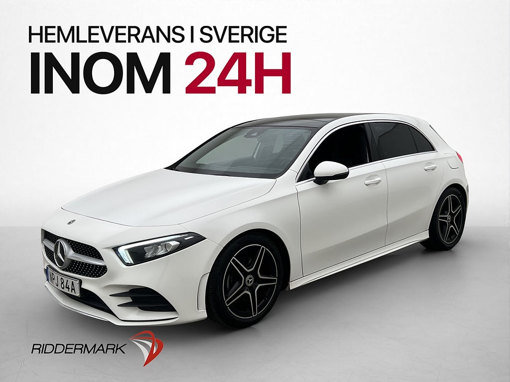 Mercedes-Benz A180 AMG Line Pano Kamera Farthållare