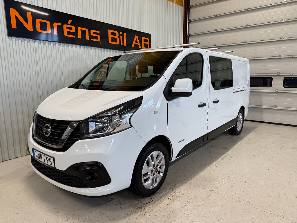 Nissan NV300 2.0 dCi 145HK AUT 6-SITSIG DUBBELHYTT LEASBAR/MOMS 
