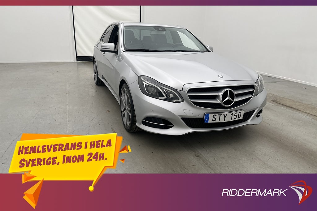 Mercedes-Benz E 220 CDI 170hk Classic Skinn P Sensorer