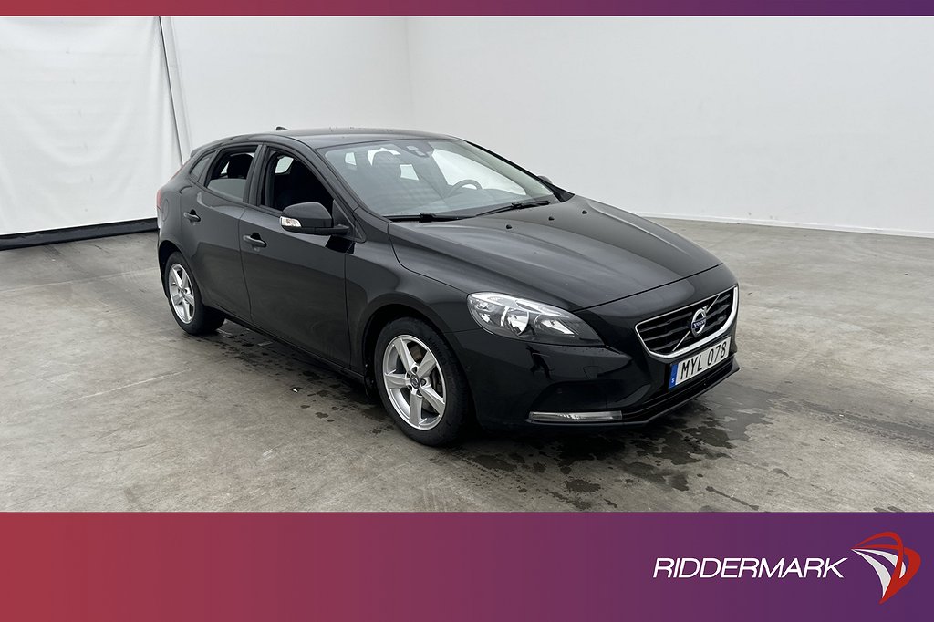 Volvo V40 D2 120hk VOC Värmare Sensorer Farthåll 0,38l/Mil