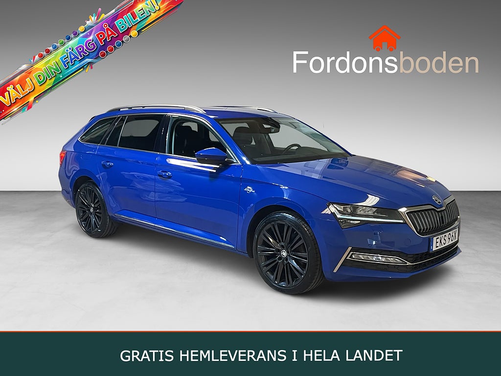 Skoda Superb Kombi 1.4 TSI iV Plug-in L&K Cockpit Skinn Drag P-Värm