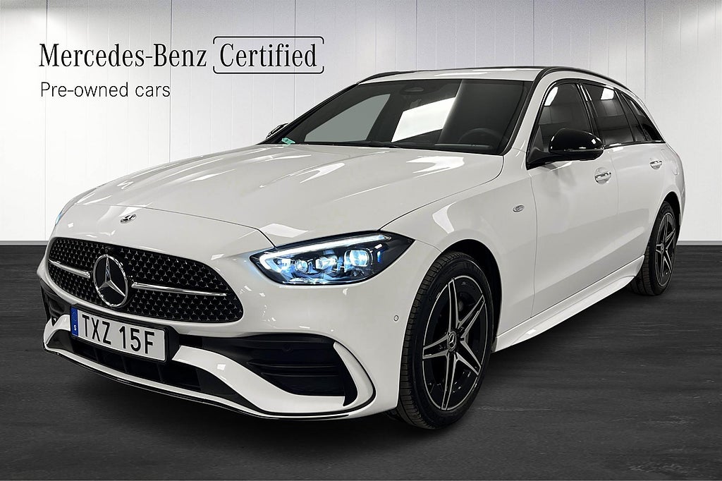 Mercedes-Benz C 300 T d e 4MATIC AMG / Burmester / Dragkrok