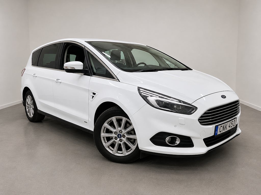 Ford S-Max 2.0 TDCi AWD 7 sits MOMS Business Värmare Drag Euro 6