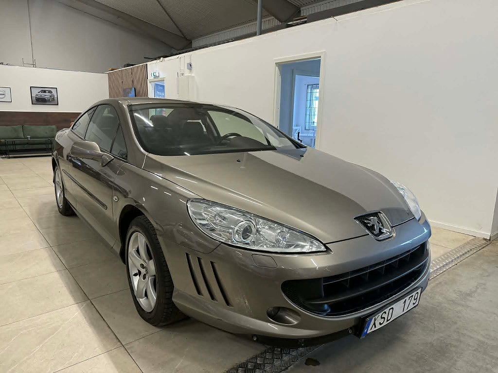 Peugeot 407 Coupé Sport 2.2 / 10.000 MIL / Nybils känsla 