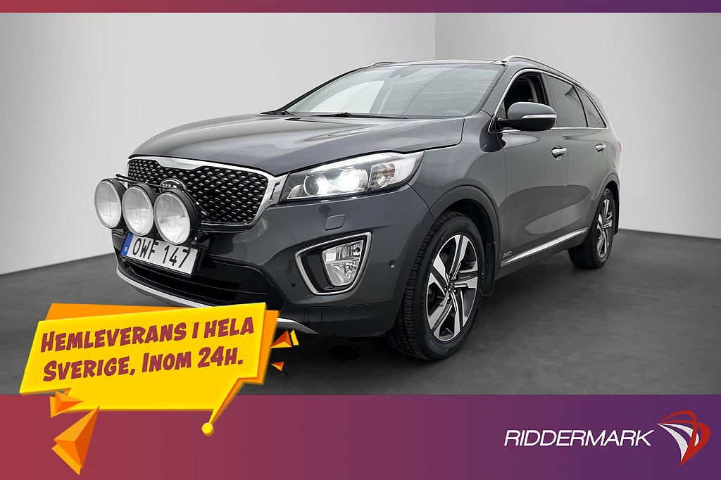 Kia Sorento 2.2 CRDi AWD Business Plus 7-Sits Pano Värm Drag