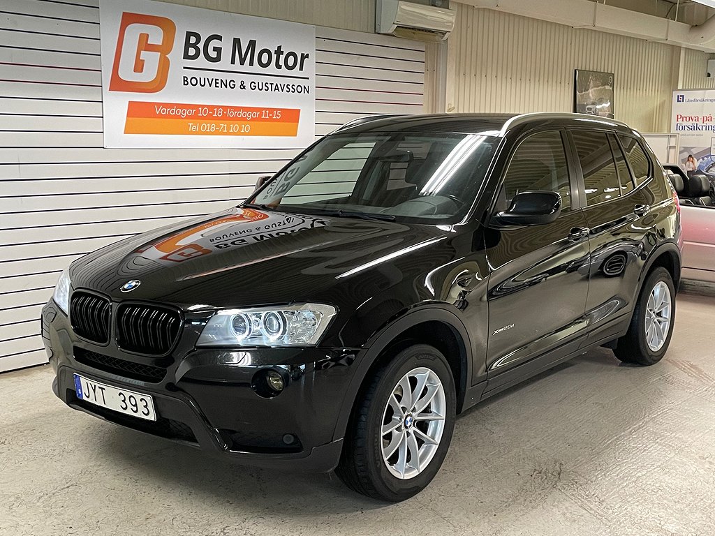 BMW X3 20d 184HK xDrive SoV-Hjul/Nyservad/B-Kamera