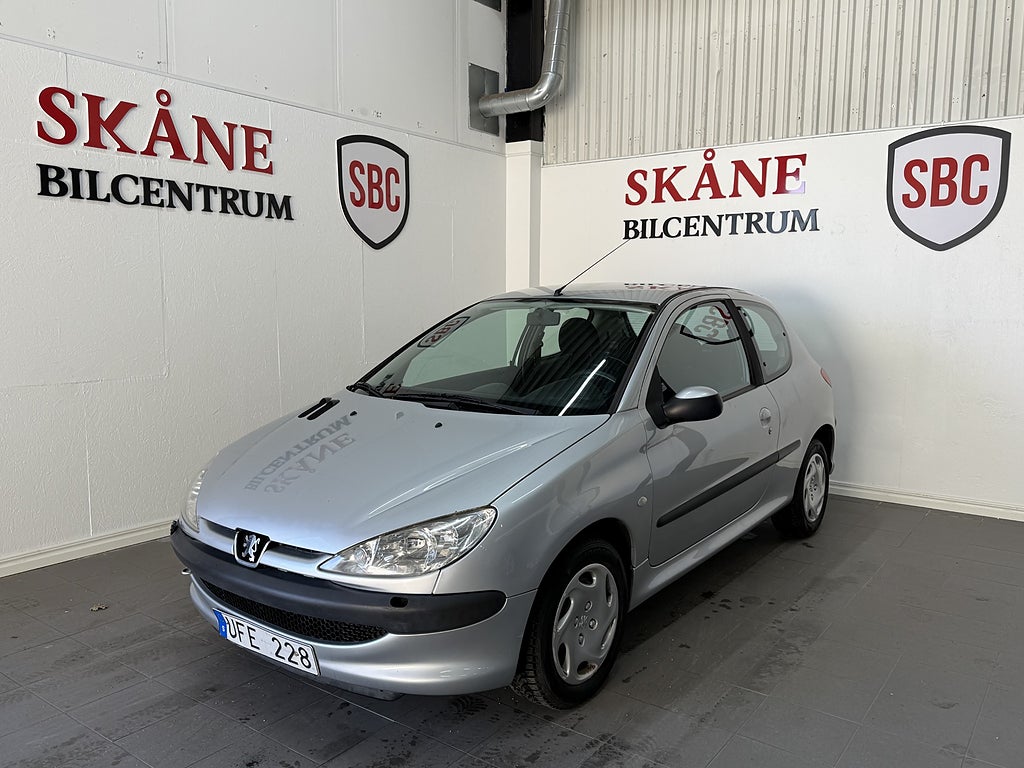 Peugeot 206 3-dörrar 1.4 X-Line/Låg mil