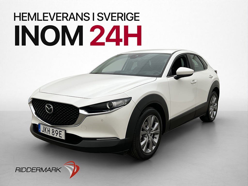 Mazda CX-30 2.0 Hybrid 150hk HUD Kamera Navi CarPlay
