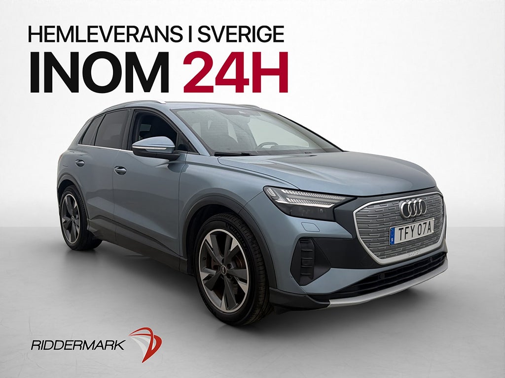Audi Q4 e-tron 204hk Comfort Värmare Drag Kamera Navi