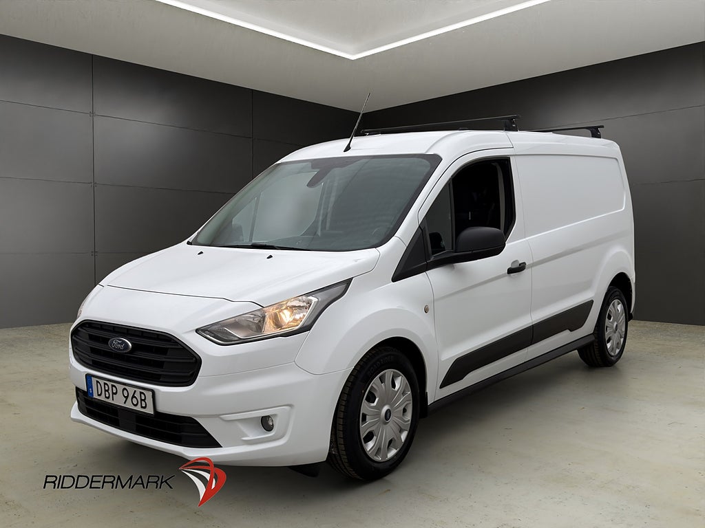 Ford Transit Connect LWB Värmare Drag B-Kamera CARPLAY Moms