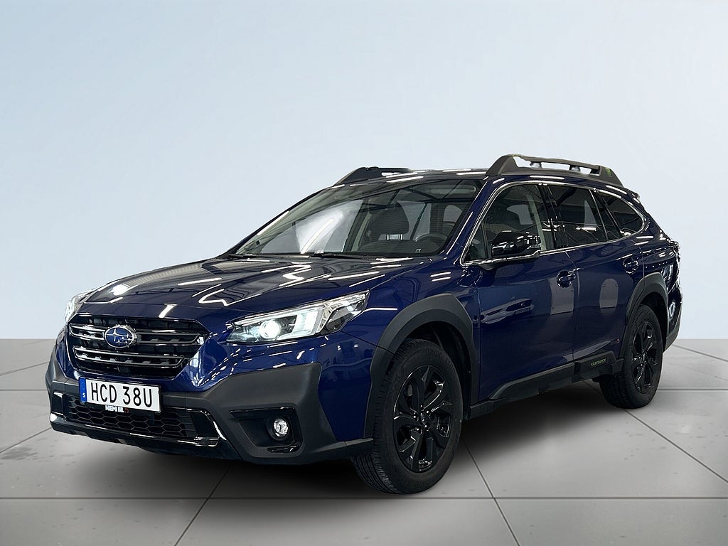 Subaru Outback 2.5 4WD S&V-hjul/Drag/Skinn/A.d Fart/Kamera/Carplay