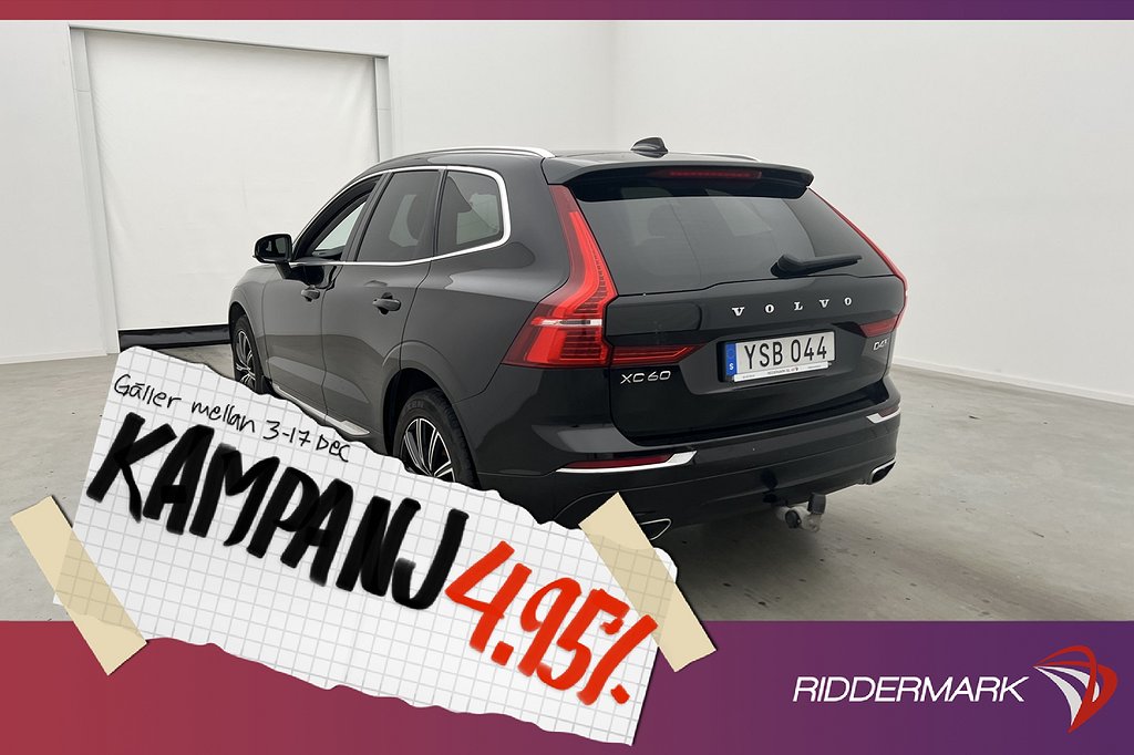 Volvo XC60 D4 AWD Inscription VOC D-Värm B-Kame 4,95% Ränta