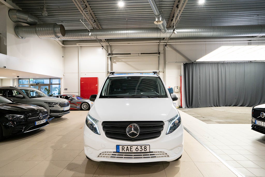 Mercedes-Benz Vito 116 CDI 4X4 LÅNG L3 D-VÄRMARE DRAG KAMERA MOMS 1-ÄGARE