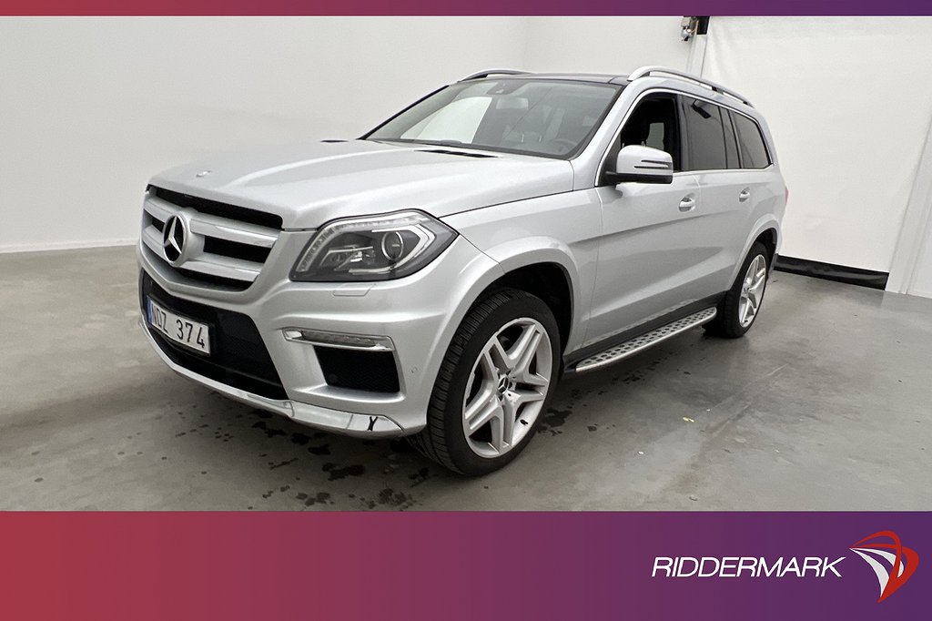 Mercedes-Benz GL 350 4M AMG 7-Sits Pano Luft Värm Navi Drag