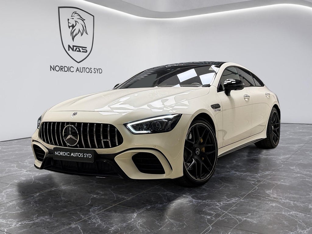 Mercedes-Benz AMG GT 63 S / 4MATIC+ / AMG Dynamic Plus / Pano /Skalstolar