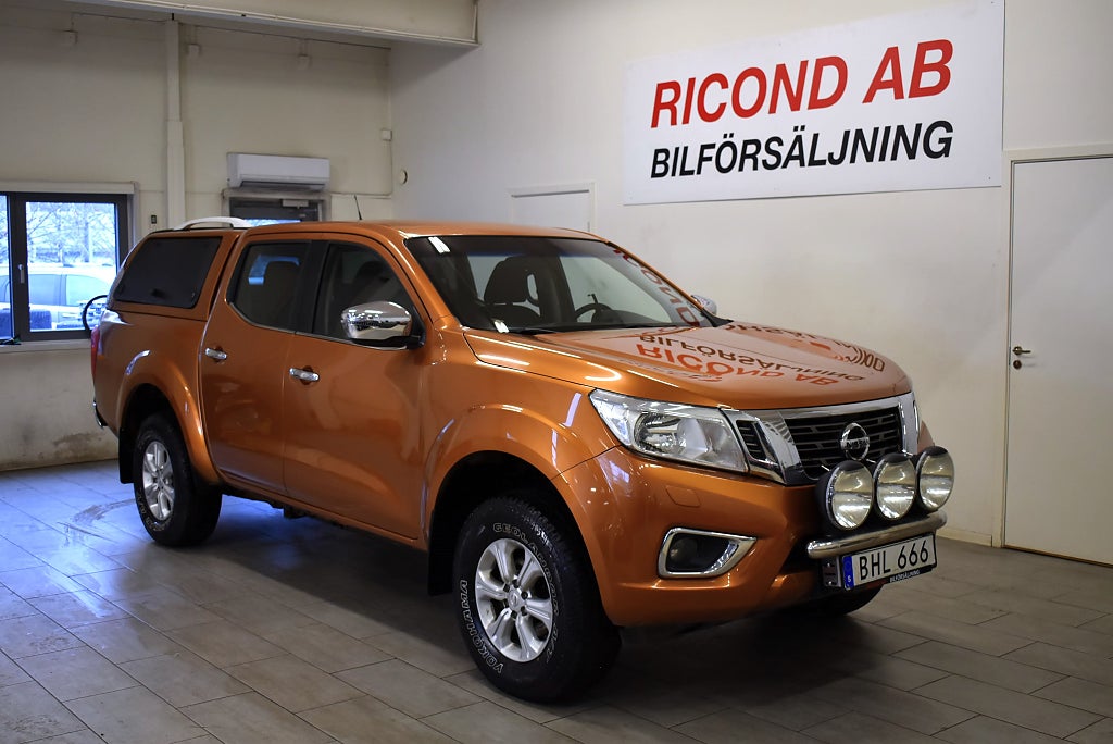 Nissan Navara DUBBELHYTT 2.3 dCi 163HK 4WD M-VÄRM DRAGKROK