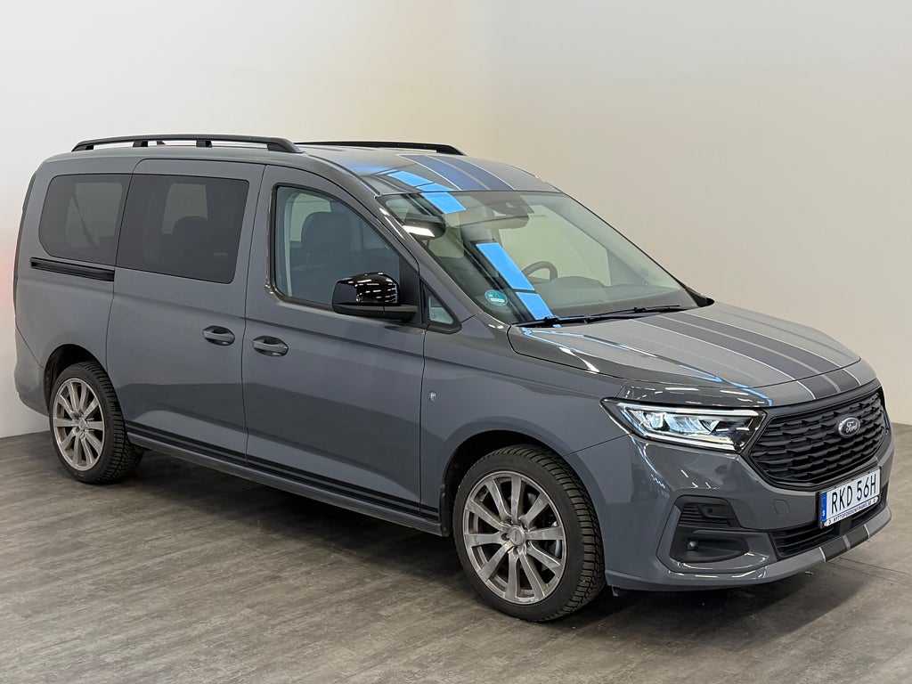Ford Connect Tourneo L2 Titanium Sport 7-sits Läder CarPlay mm