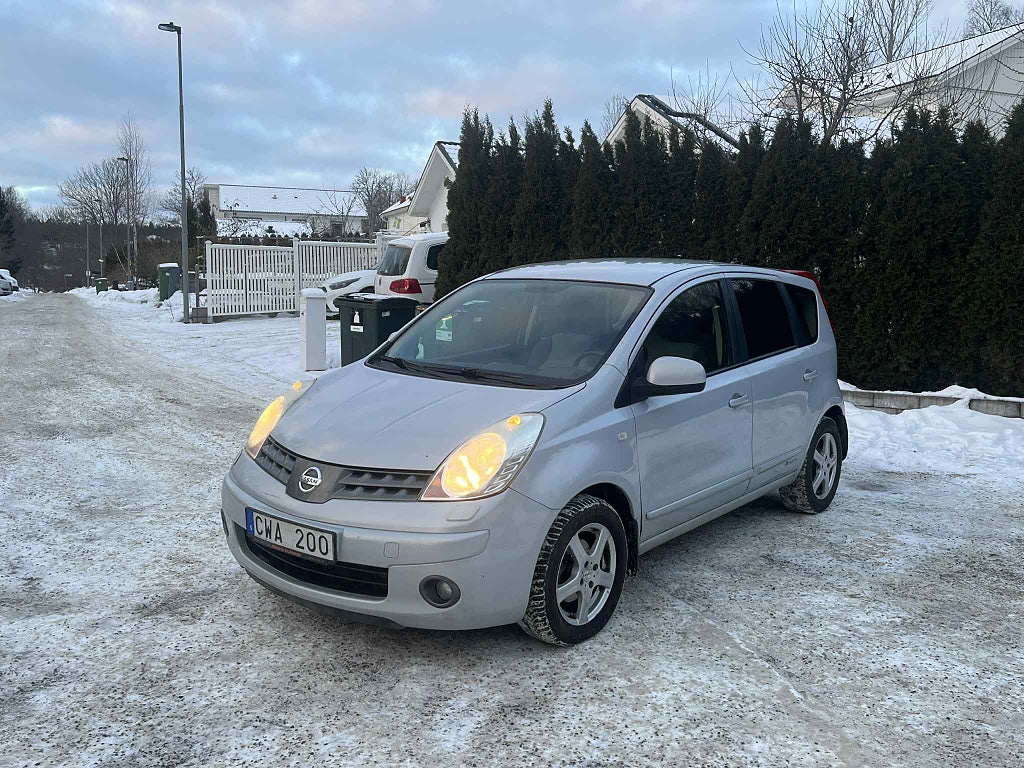 Nissan Note Note 1.4 Manuell, 88hk – 2008