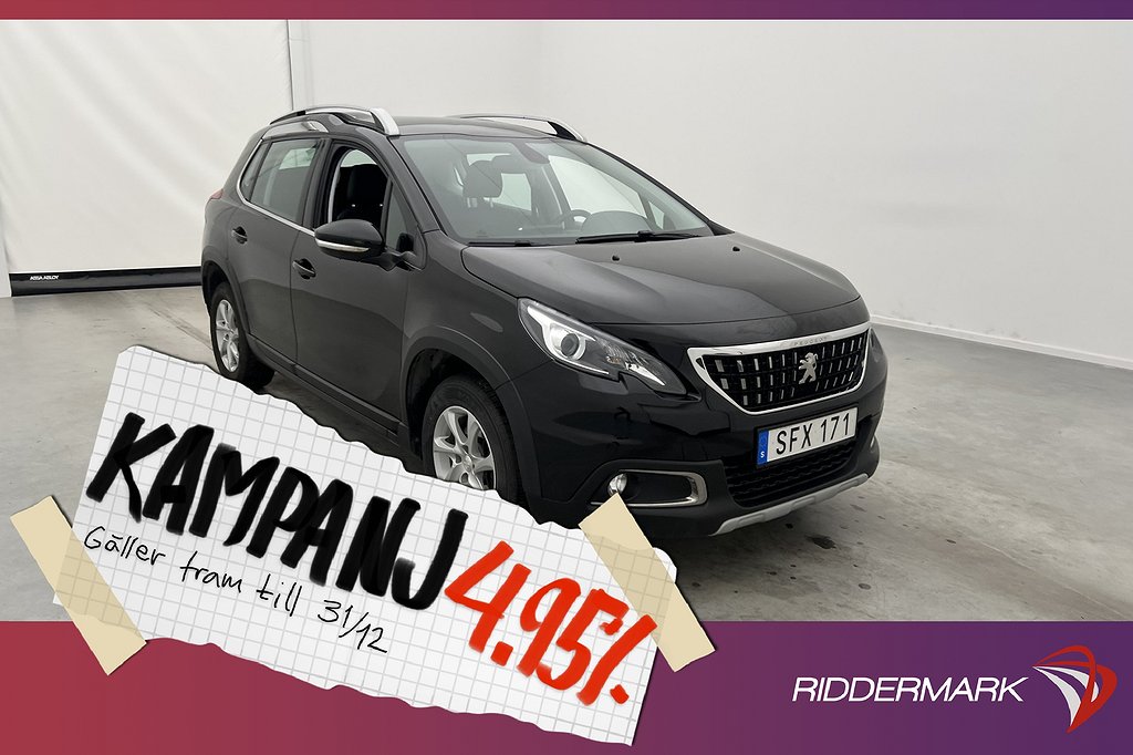 Peugeot 2008 1.2 e-THP 110hk Allure Sensor 4,95% Ränta