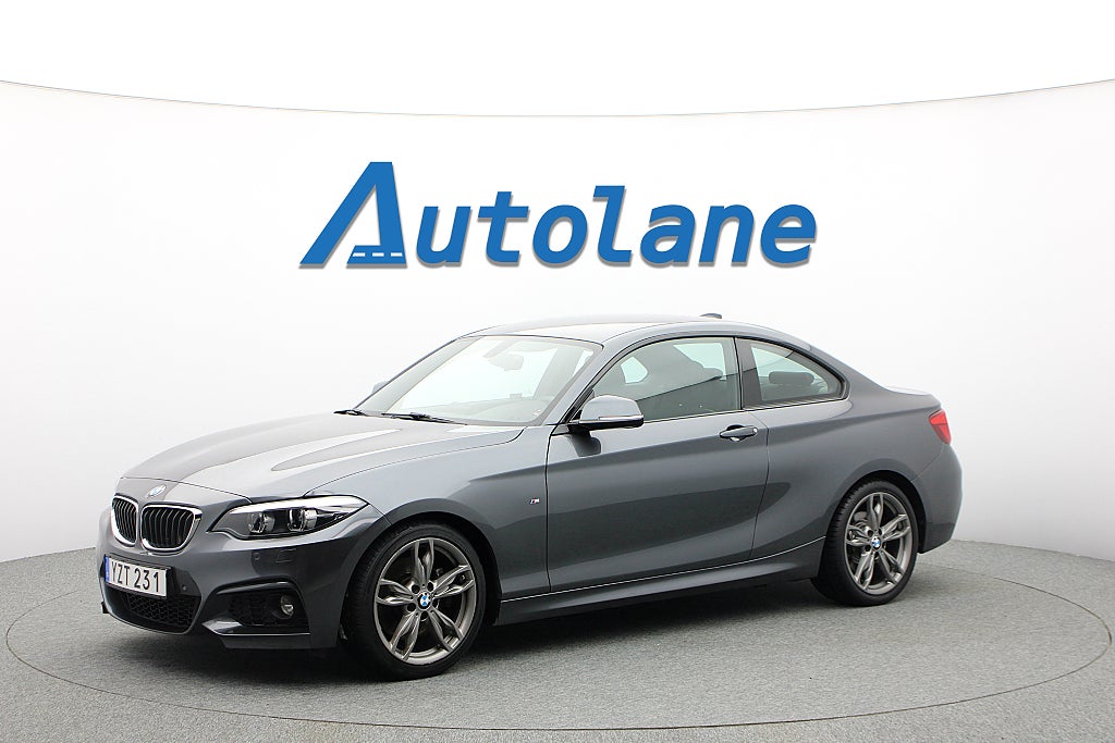 BMW 230 i Coupé Steptronic M Sport,Farthållare, sensorer,252hk