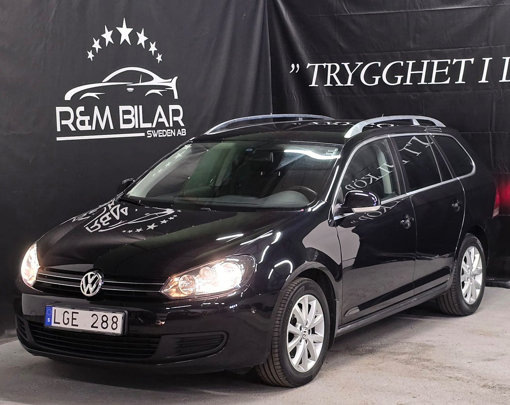 Volkswagen Golf Få-ägare, Drag, Kamera, Blå-tand, P-sens, Ny Serv!!!