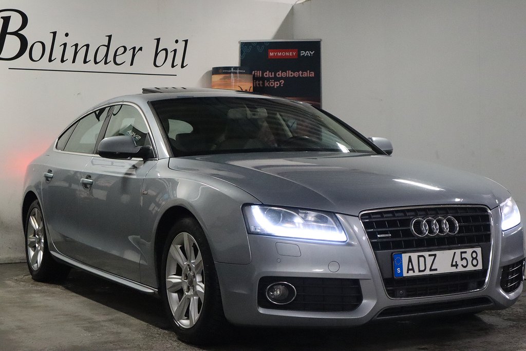 Audi A5 Sportback 2.0 TFSI quattro S Line Sport TAKLUCKA 