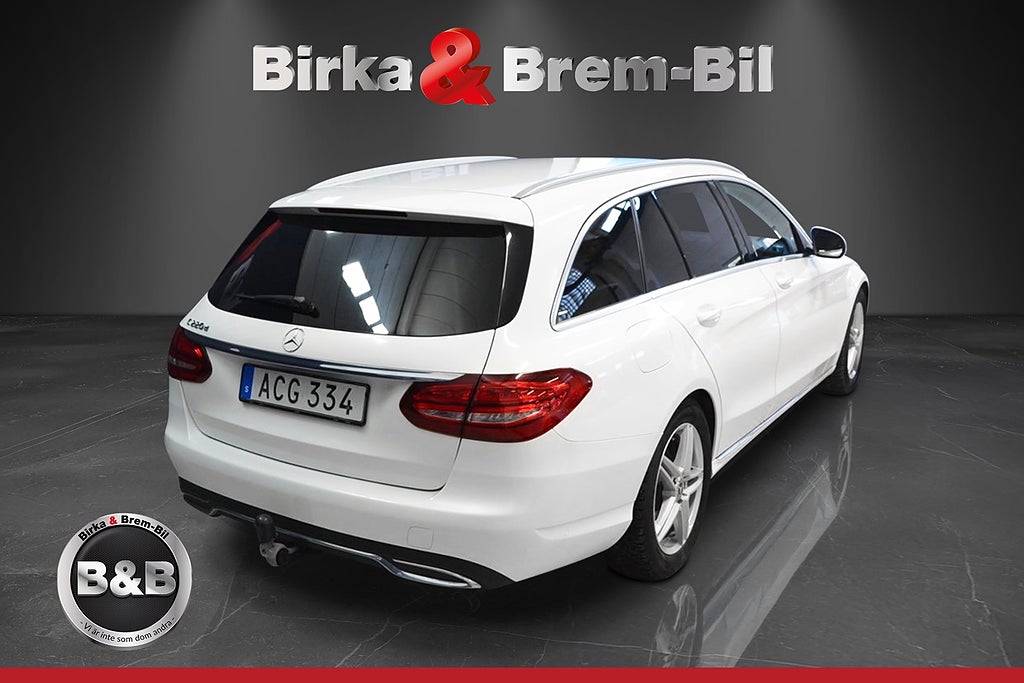 Mercedes-Benz C220 d 220 T d 9G-Tronic Avantgarde Drag, P-sensorer 170hk