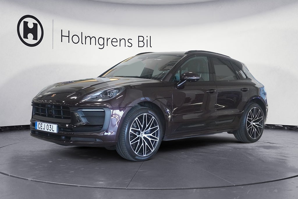 Porsche Macan T 265hk Panoramatak Fyrhjulsdrift Dragkrok El Adaptiv
