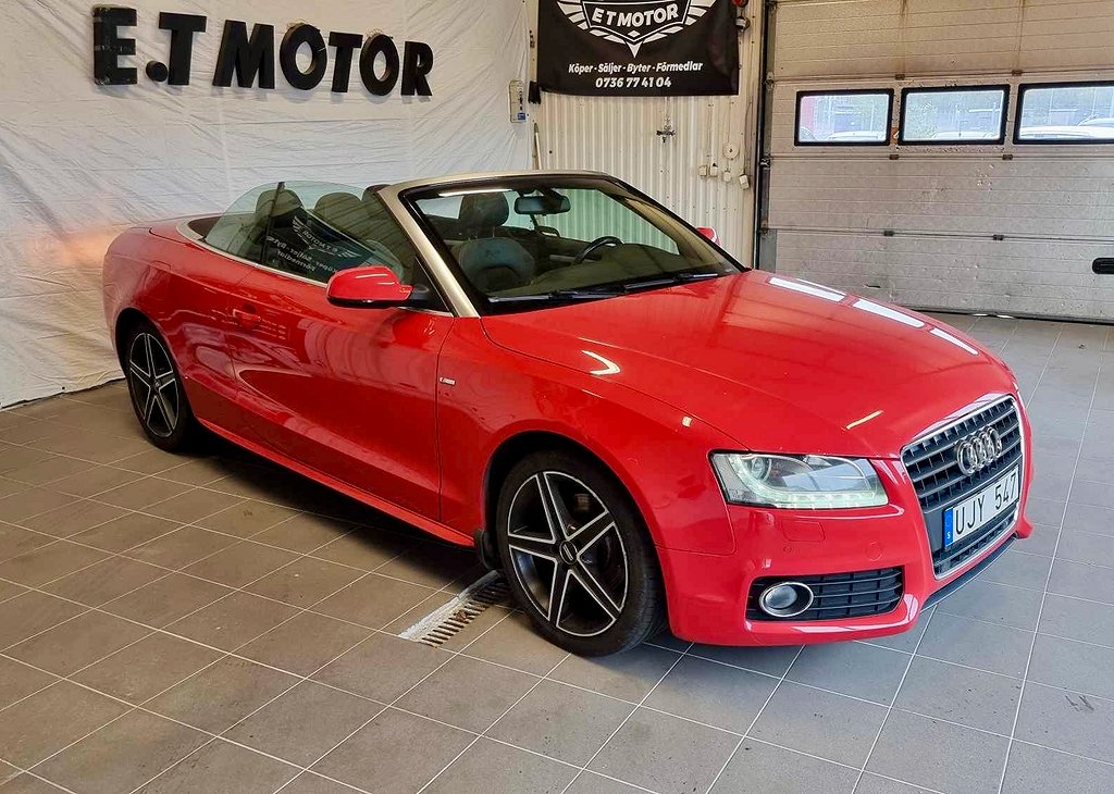 Audi A5 Cabriolet 1.8 TFSI S - Line Euro 5 LÅG MIL, NYBES