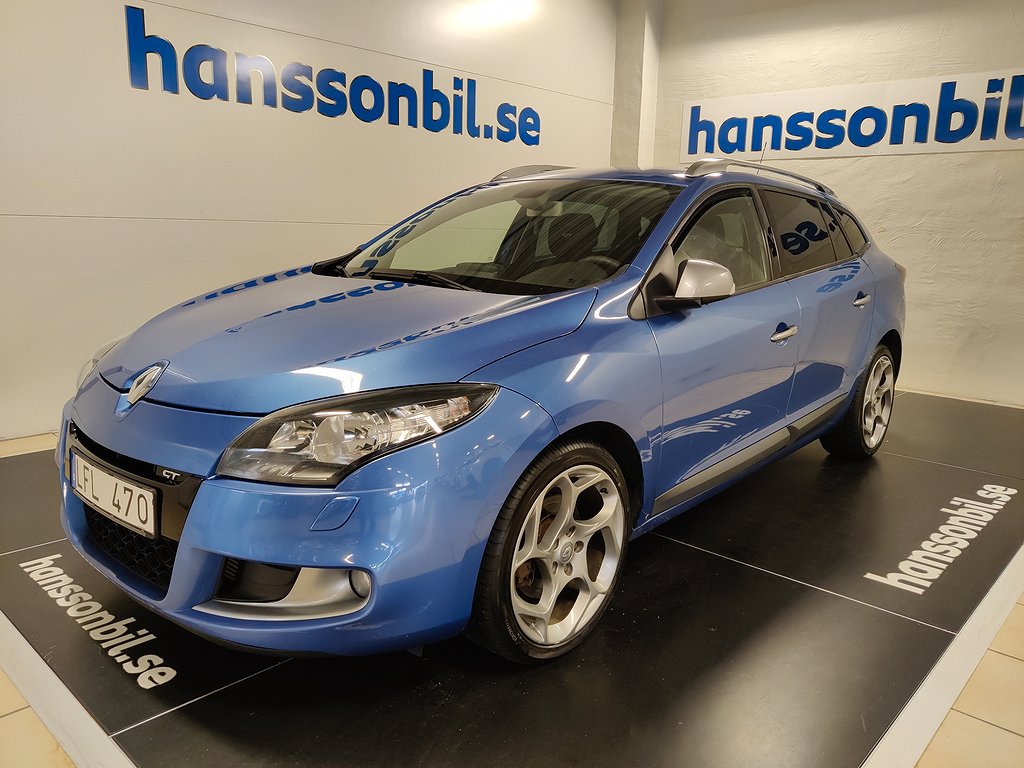 Renault Mégane GT PHAS III 2,0TCe SPORTS TOURER 180HK