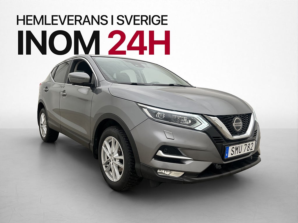 Nissan Qashqai 140hk N-Connecta 360° M/K-Värmare Dragkrok