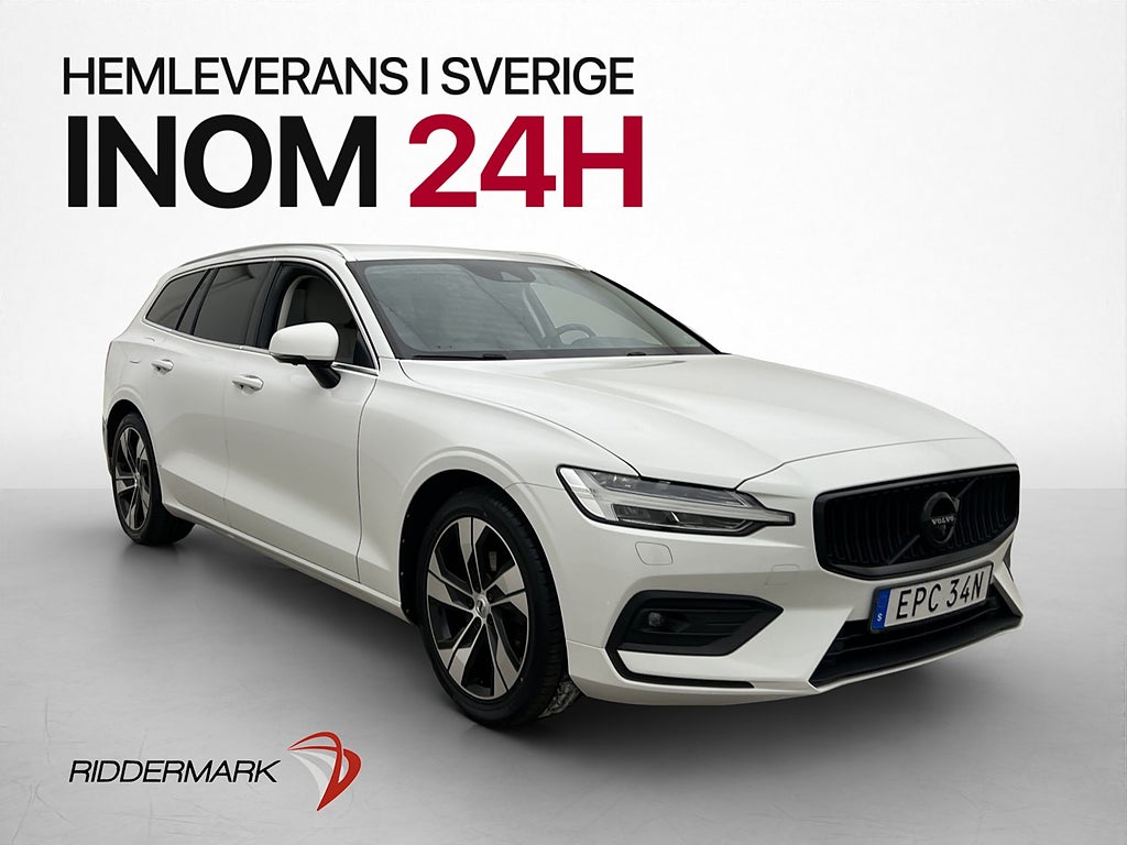 Volvo V60 D3 Pro 360° Drag D-Värmare Skinn Nav Carplay