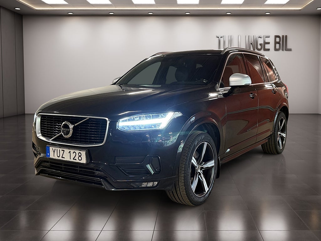 Volvo XC90 D5 AWD 235HK R-Design 7-Sits 360° Värmare Drag VoC 20"