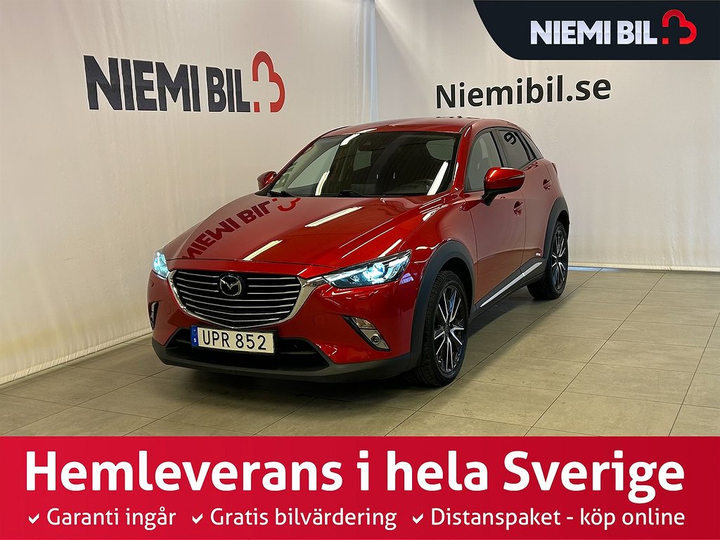 Mazda CX-3 2.0 SKYACTIV-G AWD Optimum Kamera/BOSE/Rattvärme