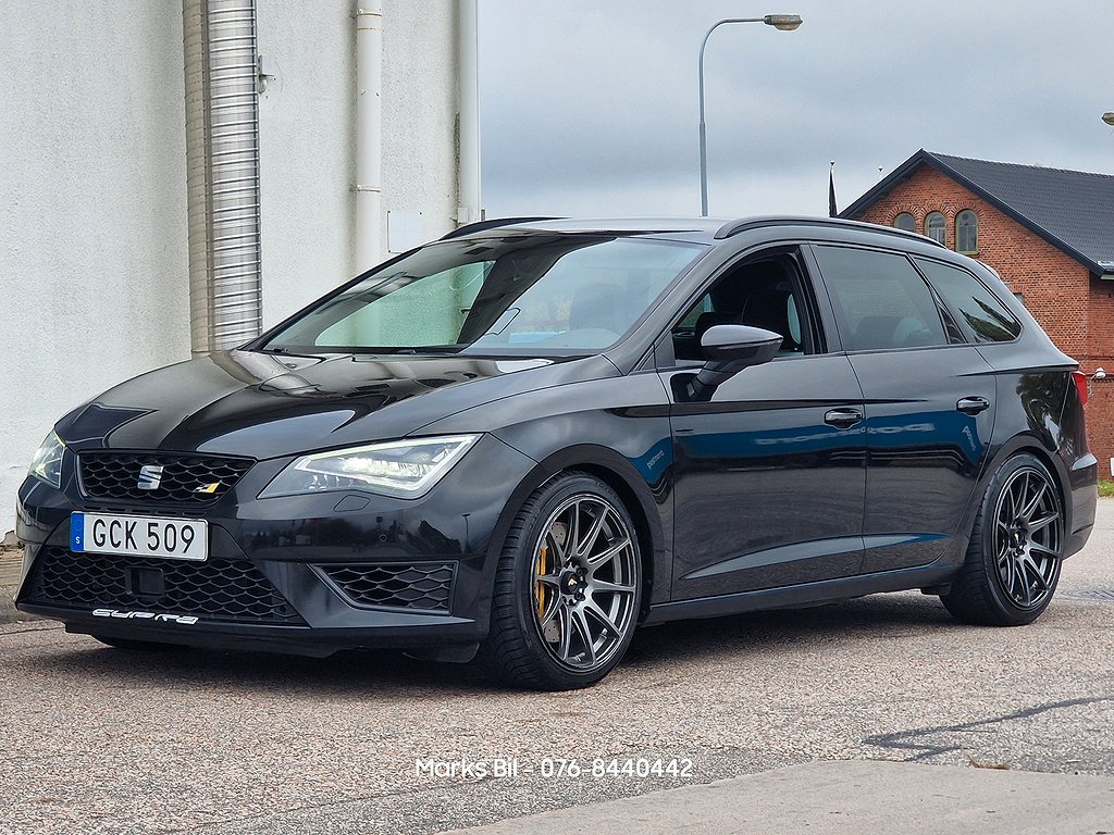 Seat Leon ST Cupra 2.0 TSI 280hk/Ny Servad/Ny Bes/Coilovers/