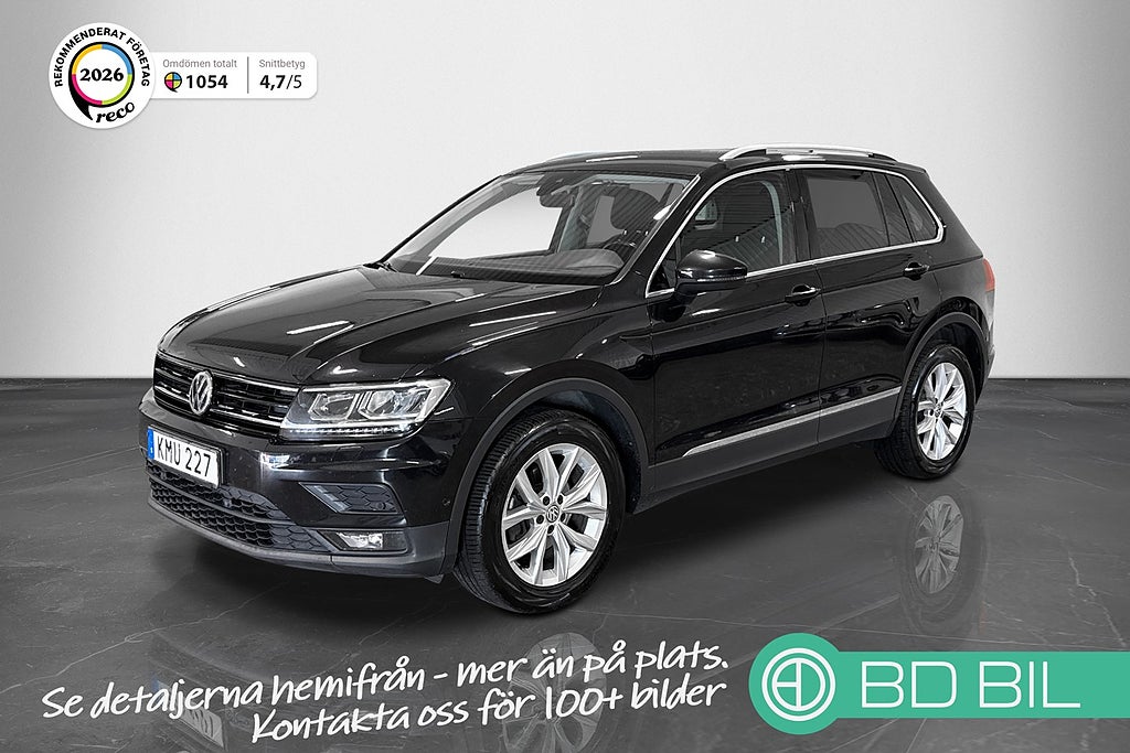 Volkswagen Tiguan 2.0 TDI 4Motion DSG DRAGKROK VÄRMARE KAMERA EN BRUKARE