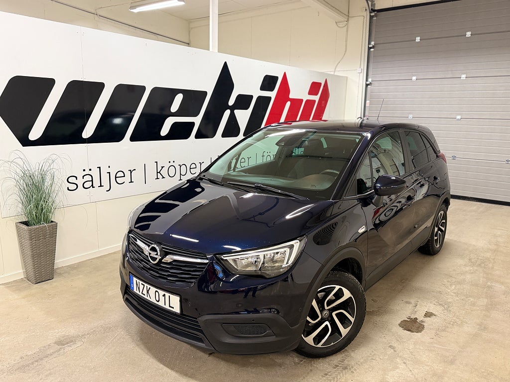 Opel Crossland X1.2 Enjoy B-kamera Rattvärme, AppelCarPlay, P-sensorer