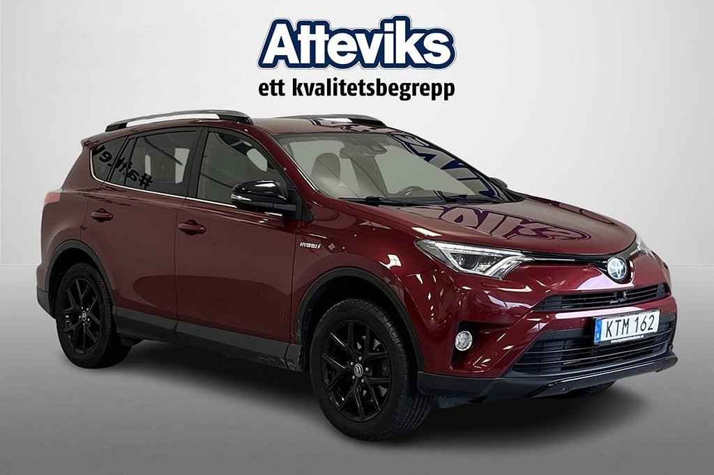 Toyota RAV4 Hybrid E-FOUR 2.5 i-AWD 197hk Drag / Keyless / Bac