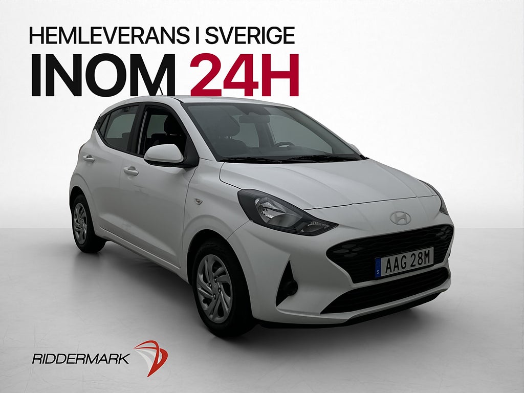 Hyundai i10 1.0 AMT 63hk Essential Kamera CarPlay Rattvärme