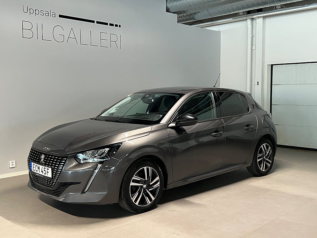 Peugeot 208 Allure Manuell 100hk Back kamera