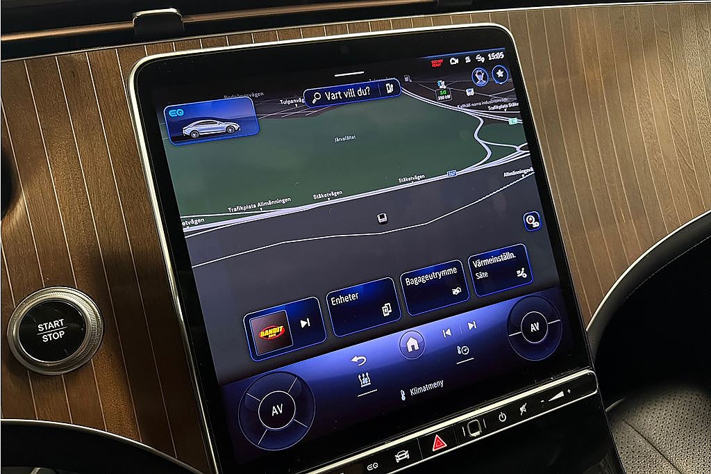 Mercedes-Benz EQE 350+ 90.6 kWh, 292hk, Burmeister, Elstolar, Läder