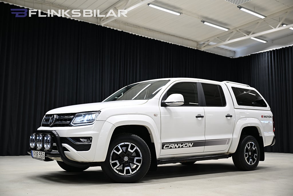 Volkswagen Amarok V6 204HK Automat|Canyon|Kåpa|Drag|Värmare|Frontbåge