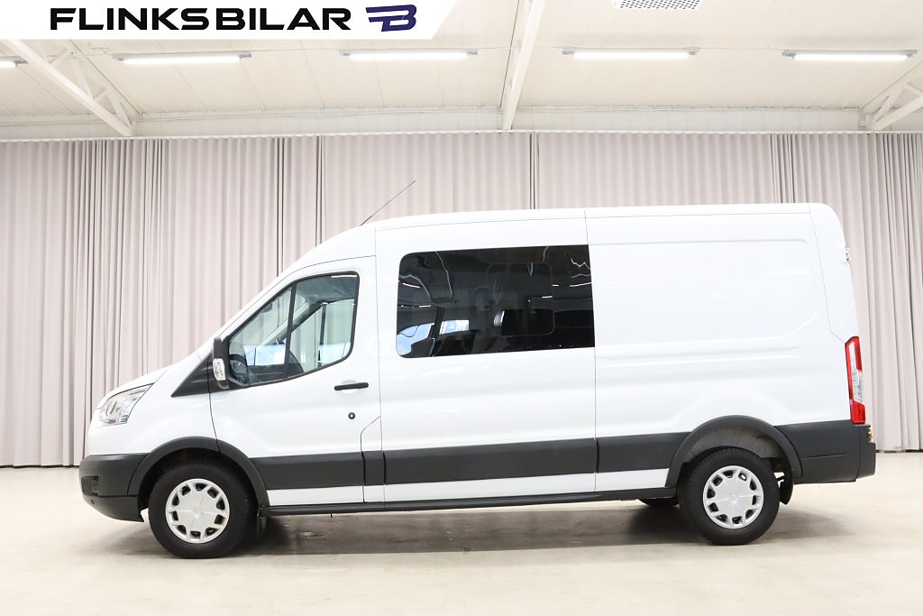 Ford transit 350 Dubbelhytt Automat Drag Värmare NyKamrem