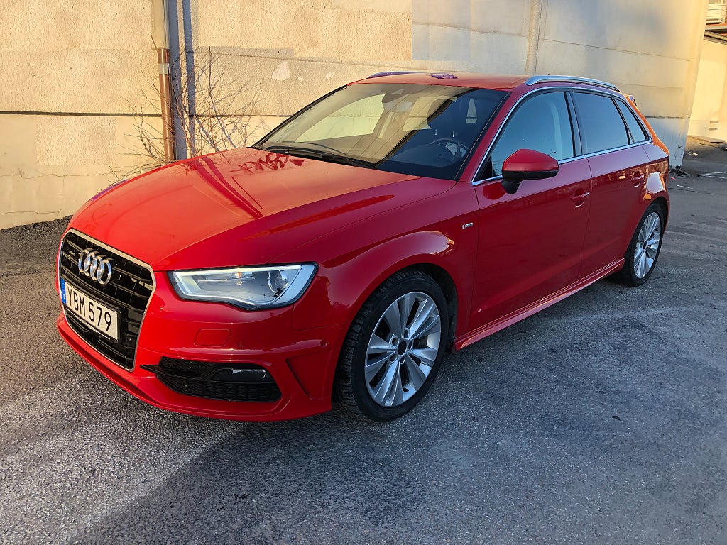 Audi A3 Sportback 2.0 TDI Aut Quattro S-line Värmare Kamera