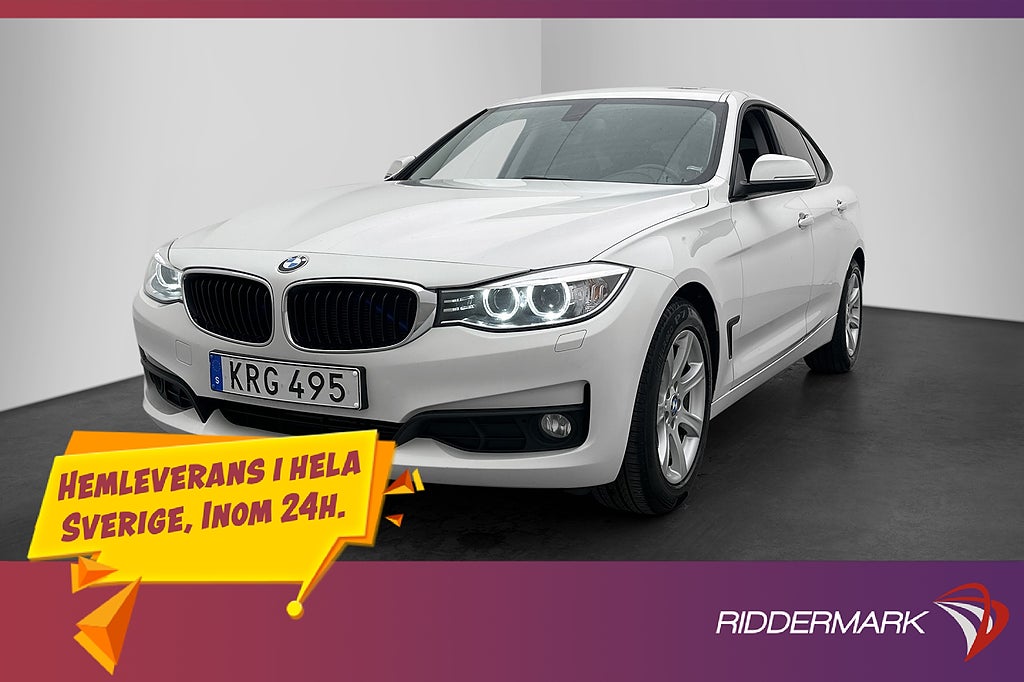 BMW 318 d Gran Turismo Drag Sensorer Bluetooth Farthållare