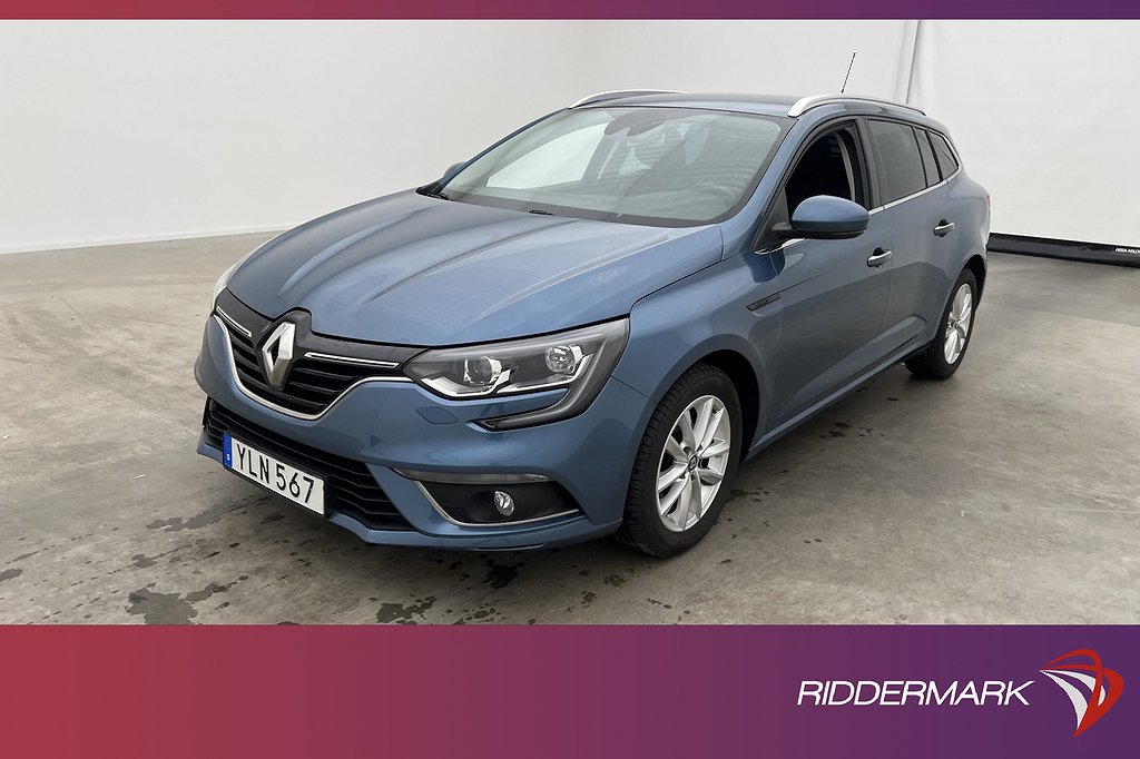 Renault Mégane Sport Tourer 1.2 TCe 132hk Värmare Navi Drag