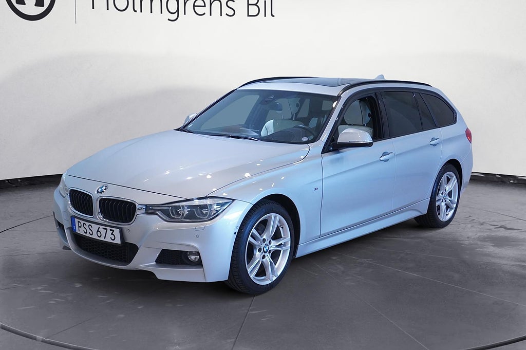BMW 330i xDrive Touring M-Sport, Individual Läder, Pano, Dragkrok, Navi