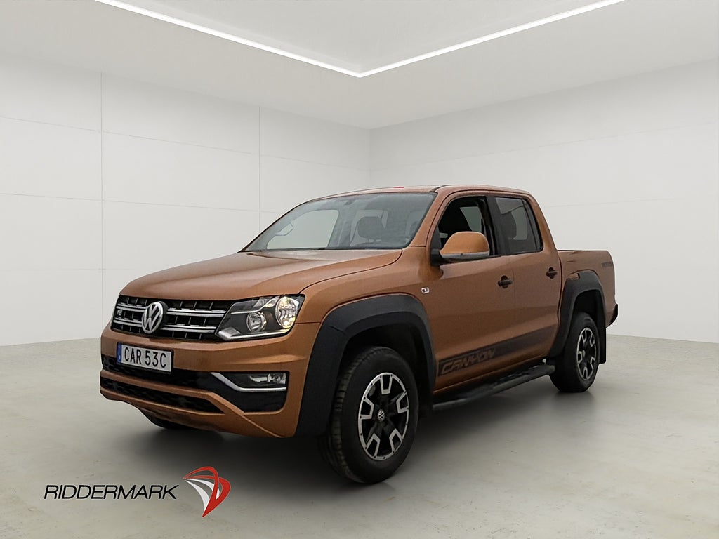 Volkswagen Amarok Canyon V6 4M Värmare Dragkrok CARPLAY Moms