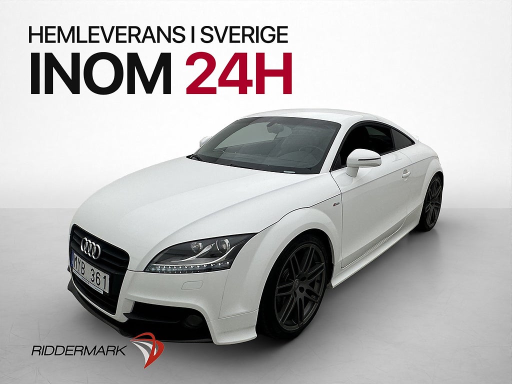 Audi TT Coupé 1.8 TFSI 160hk S-Line Halvskinn