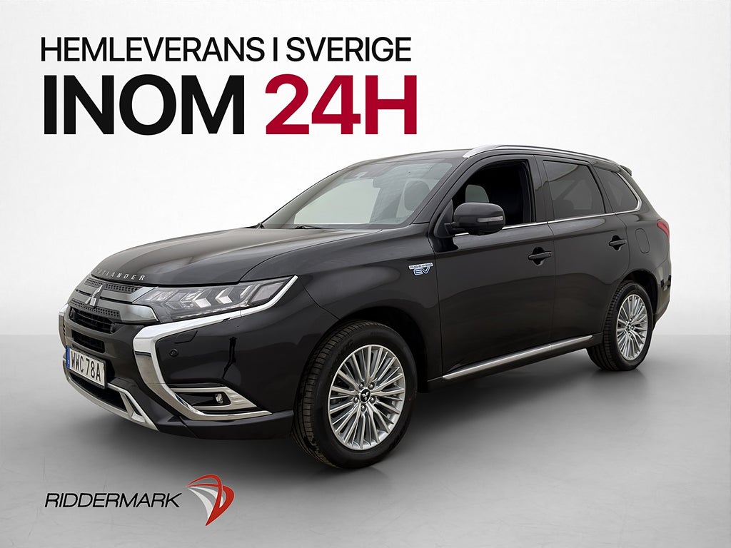 Mitsubishi Outlander PHEV AWD 224hk Business Värm 360° Drag
